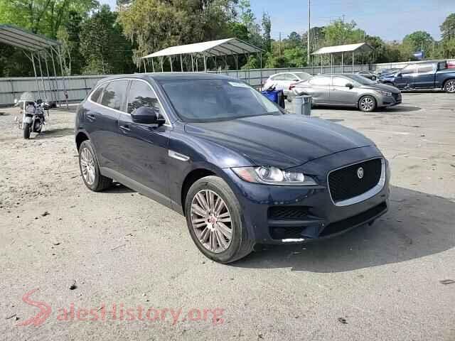 2020 JAGUAR F-PACE VIN SADCJ2FXXLA649396, trunk area