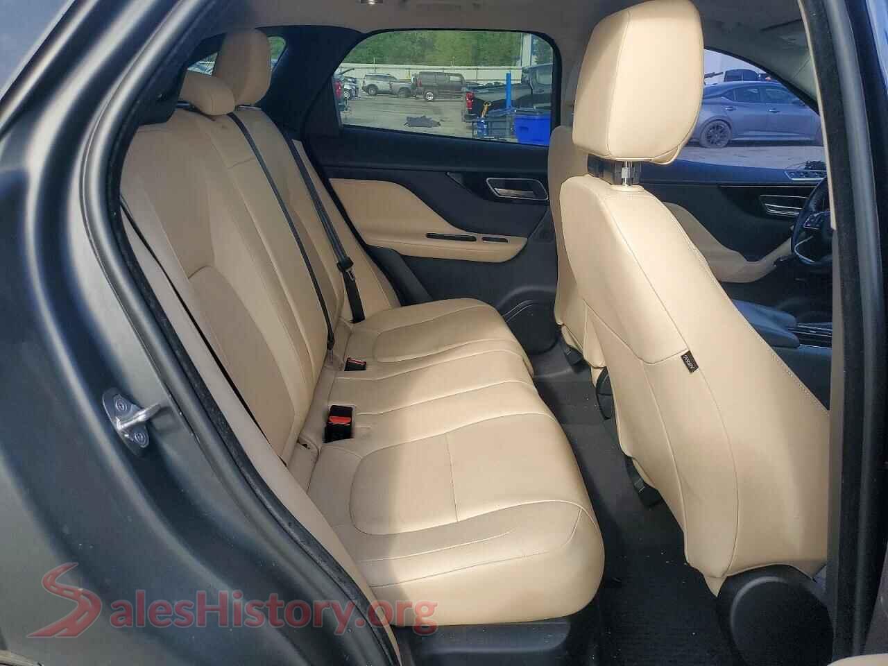 2020 JAGUAR F-PACE VIN SADCJ2FXXLA649396, odometer mileage