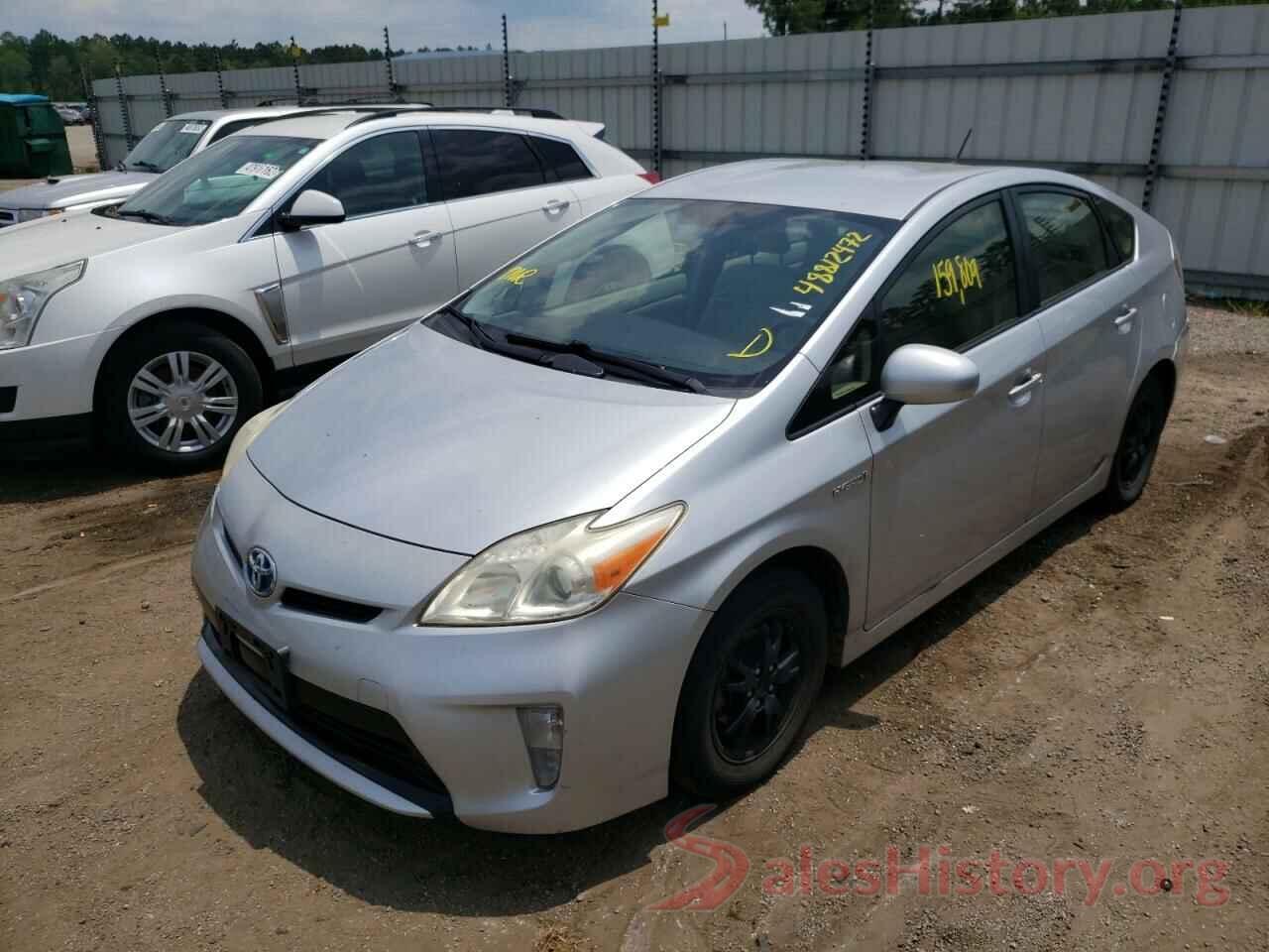 JTDKN3DU8D5673569 2013 TOYOTA PRIUS