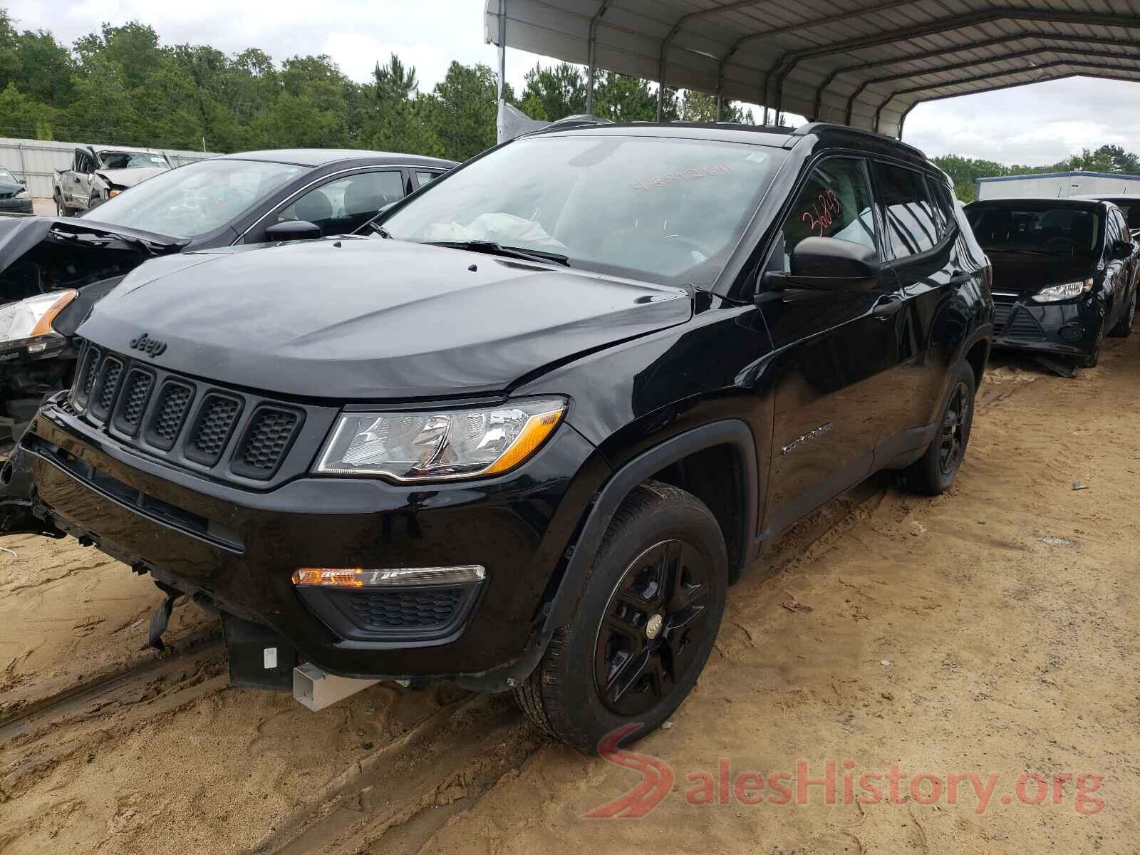 3C4NJCAB8JT123571 2018 JEEP COMPASS