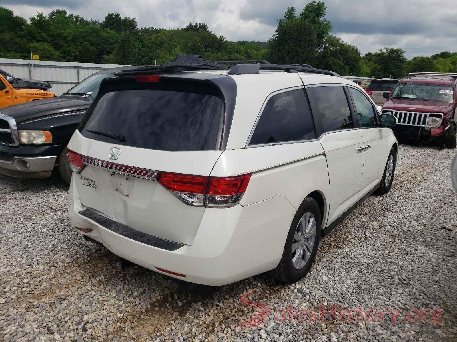 5FNRL5H61GB084944 2016 HONDA ODYSSEY