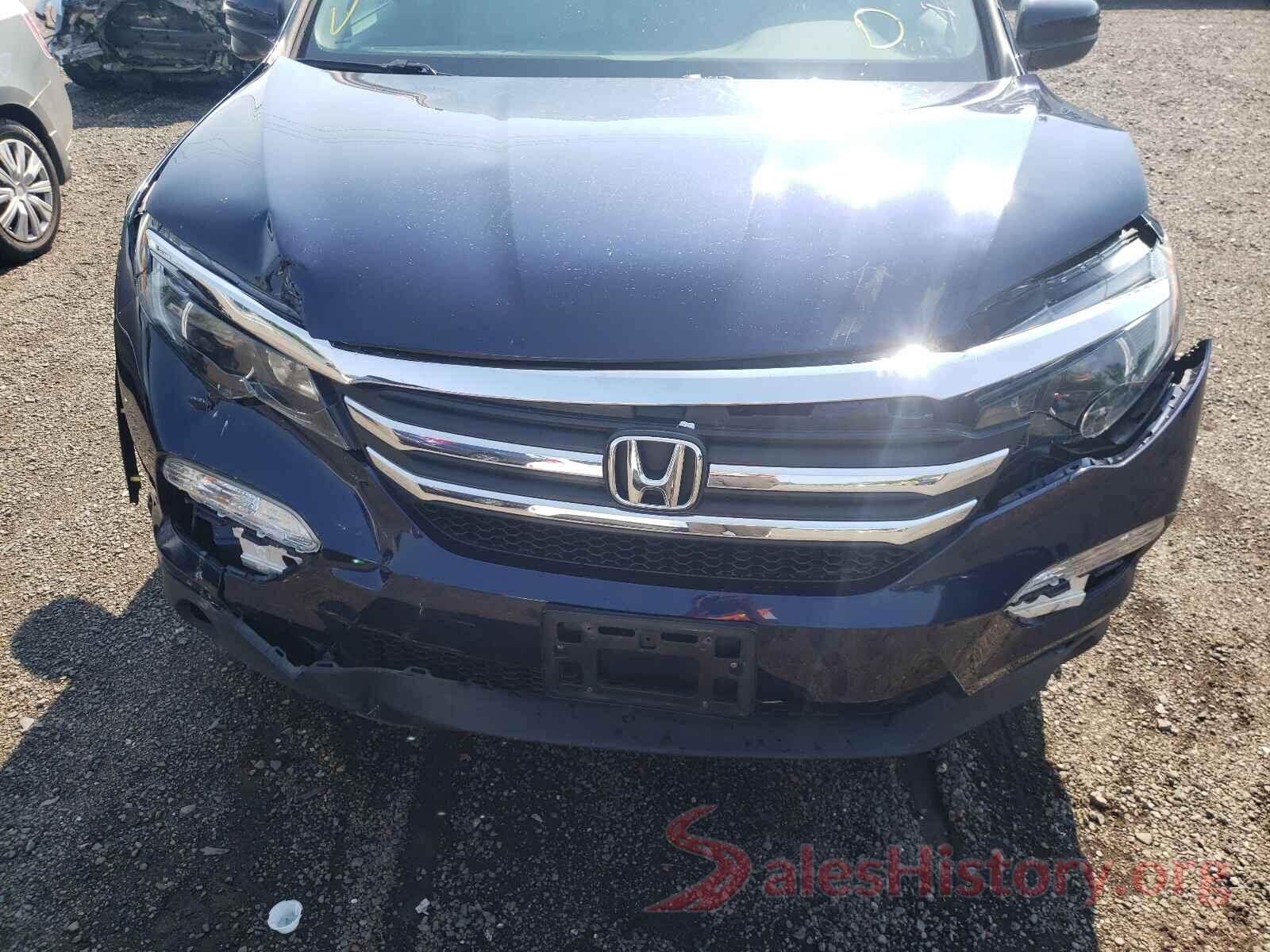 5FNYF6H54GB031736 2016 HONDA PILOT