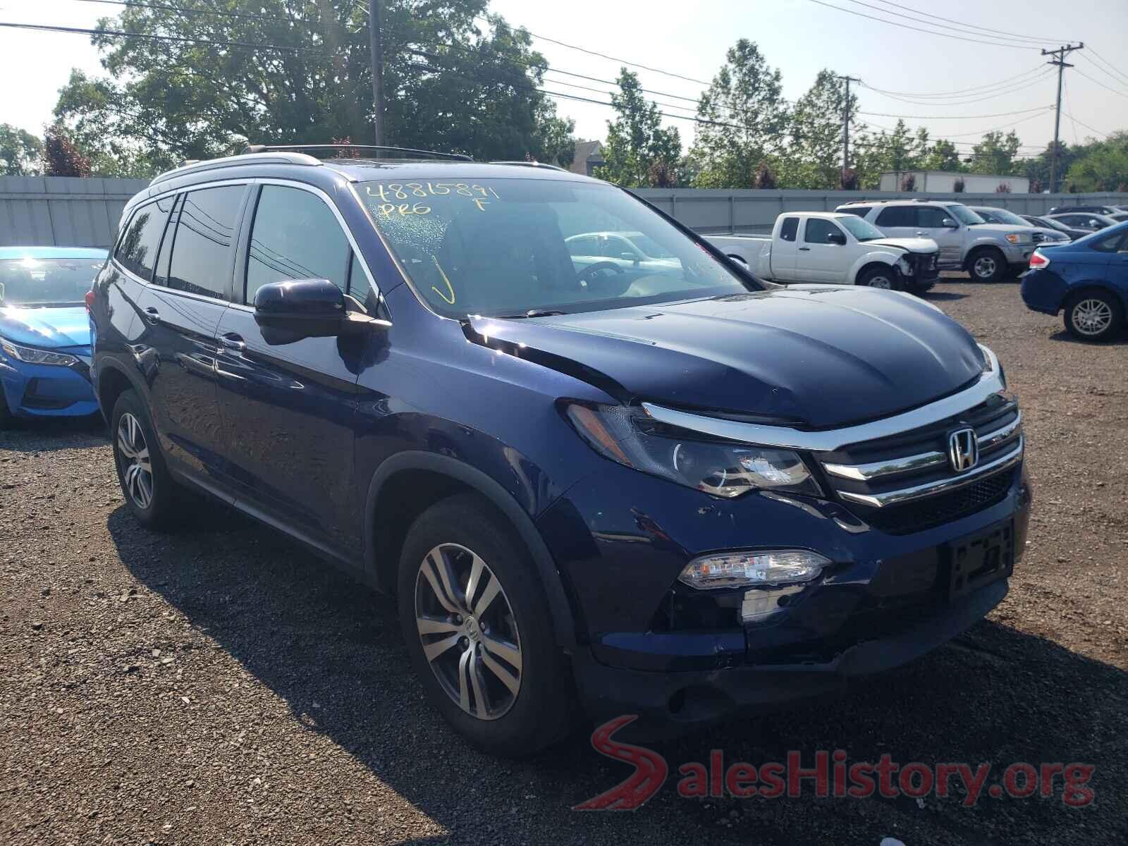 5FNYF6H54GB031736 2016 HONDA PILOT