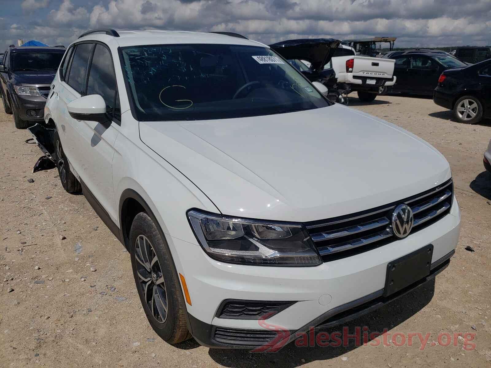 3VV1B7AX9MM000733 2021 VOLKSWAGEN TIGUAN