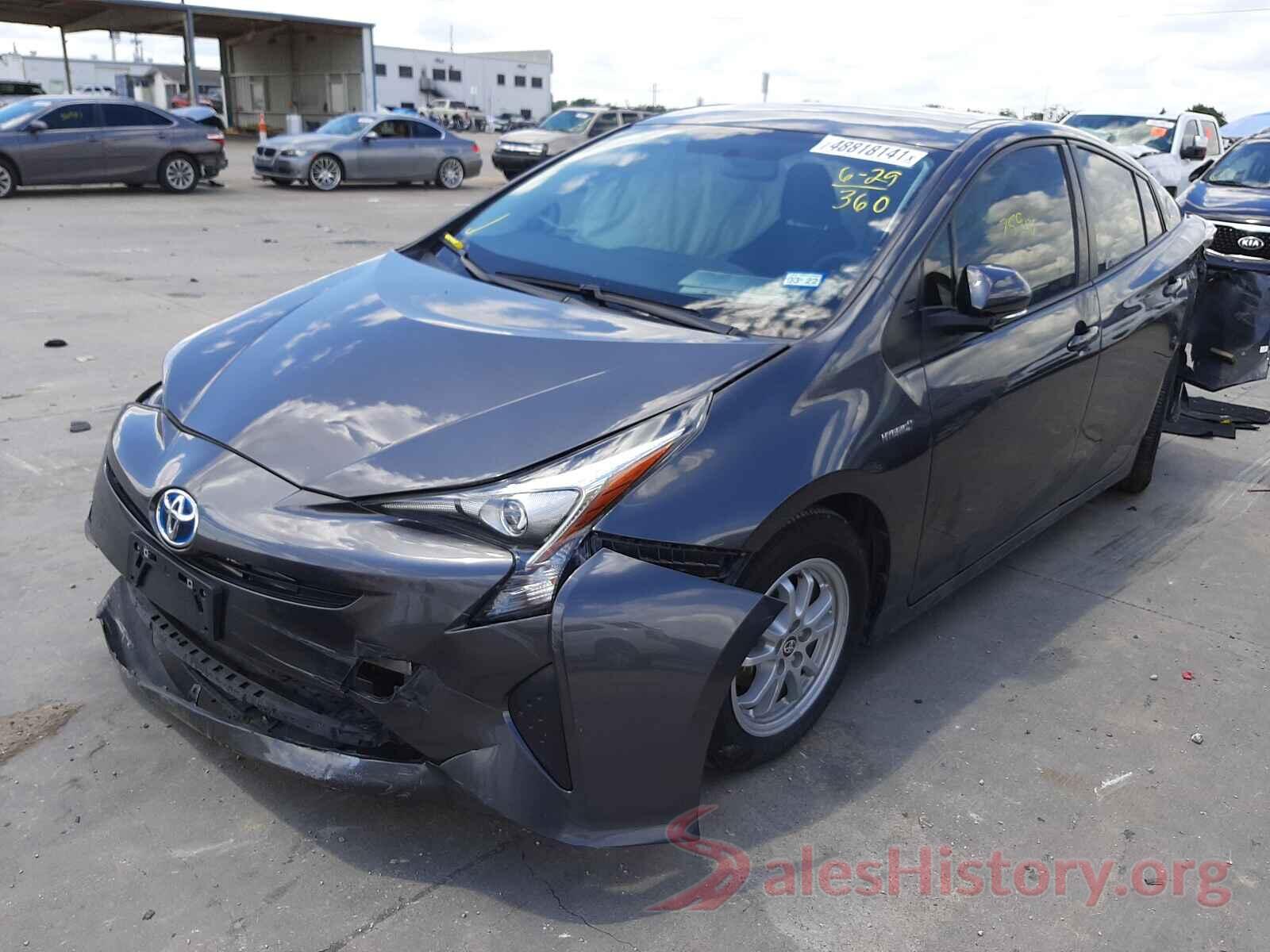 JTDKBRFU2G3011365 2016 TOYOTA PRIUS