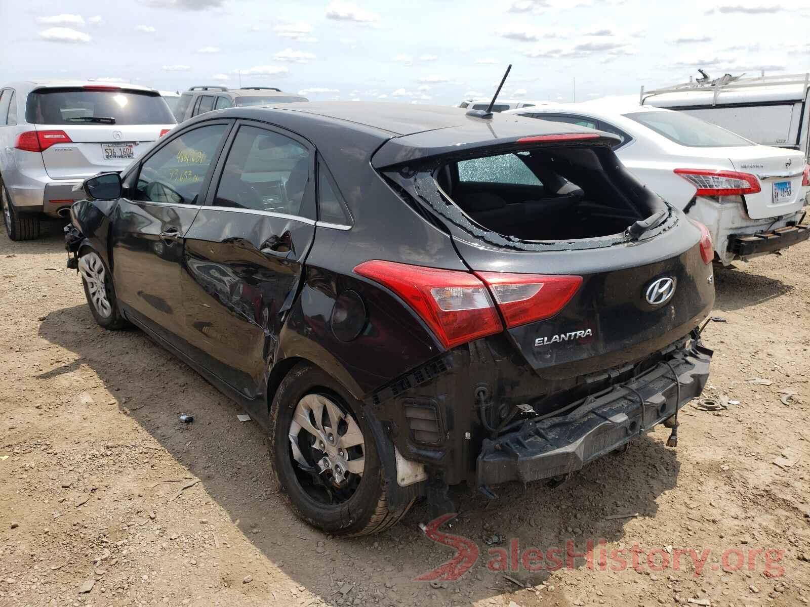 KMHD35LH2HU377274 2017 HYUNDAI ELANTRA