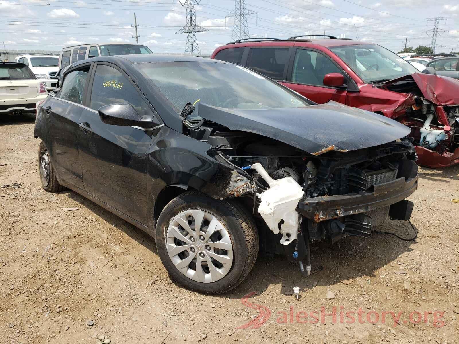 KMHD35LH2HU377274 2017 HYUNDAI ELANTRA