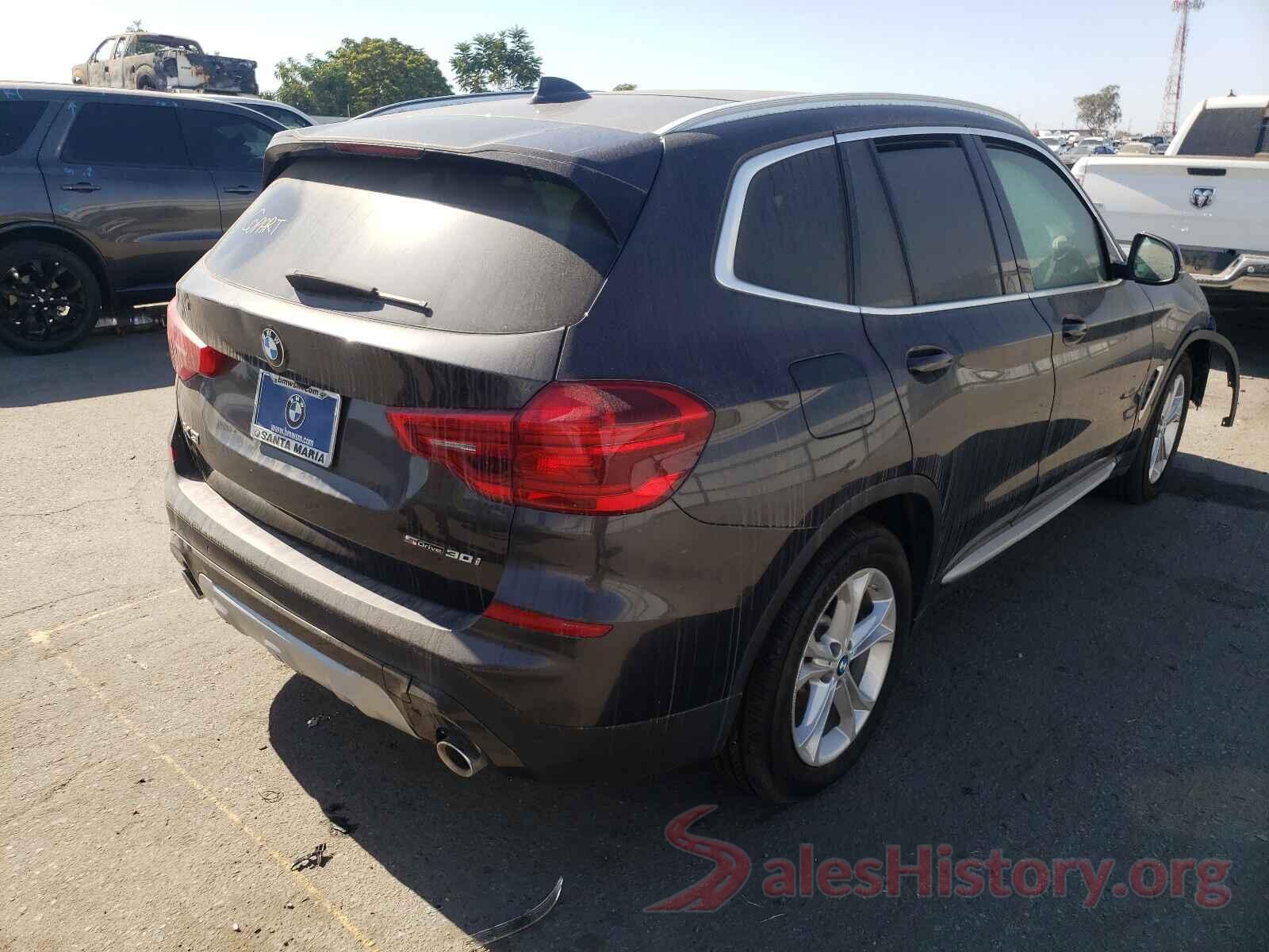 5UXTR7C57KLF27653 2019 BMW X3