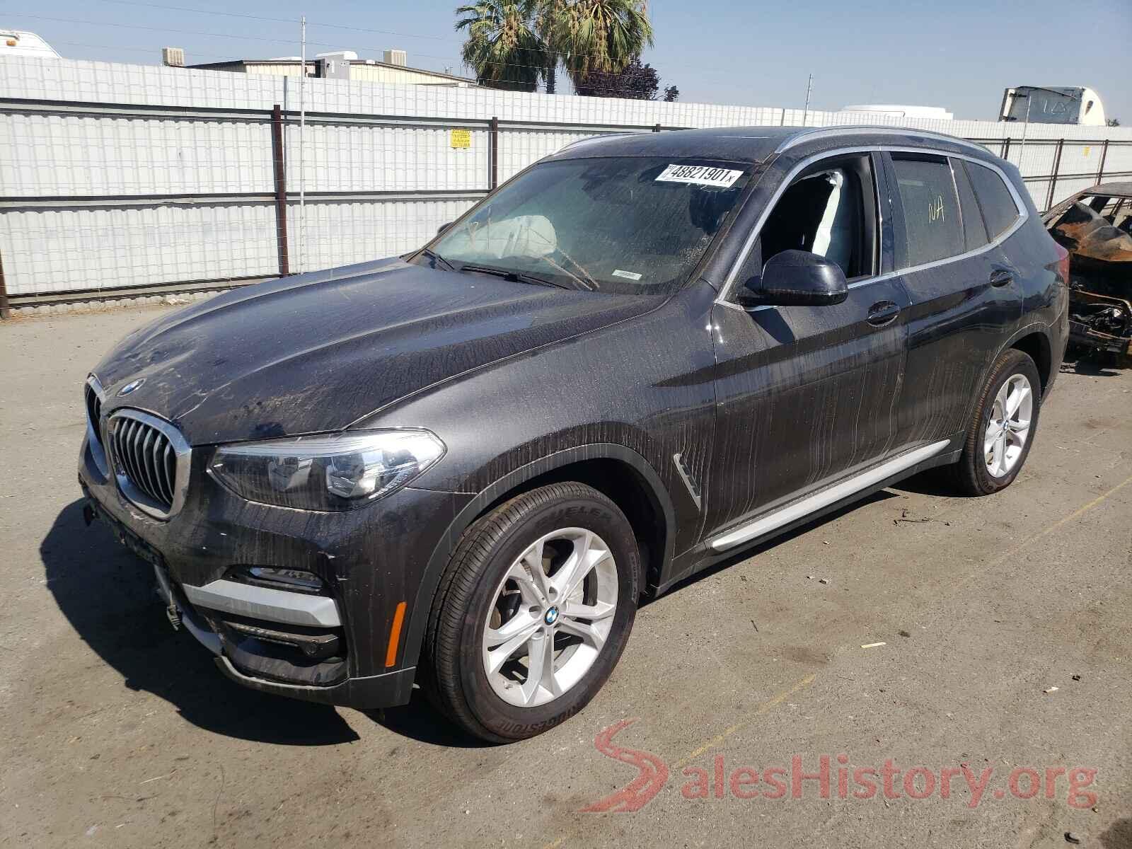 5UXTR7C57KLF27653 2019 BMW X3