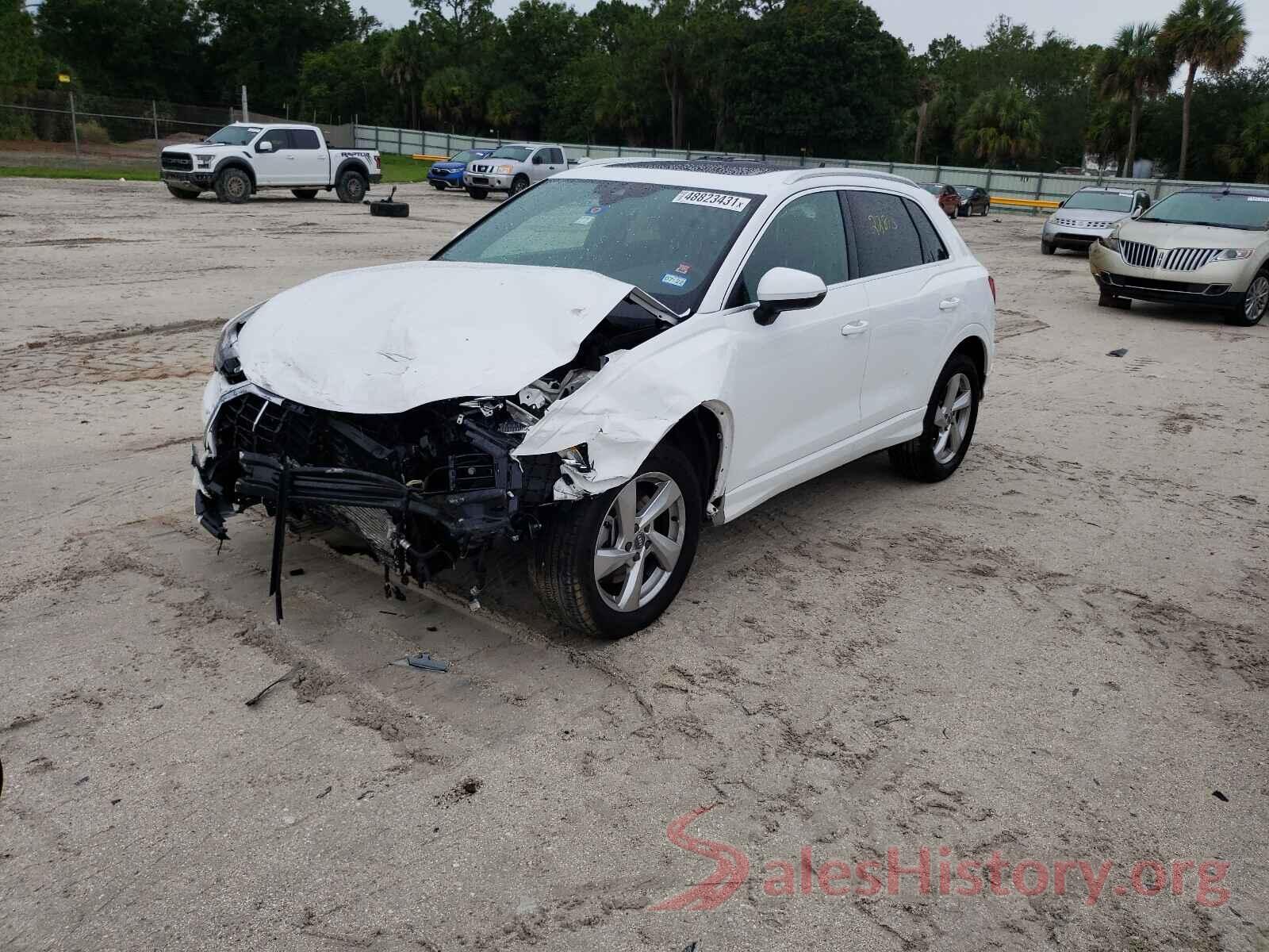 WA1AECF33L1100854 2020 AUDI Q3