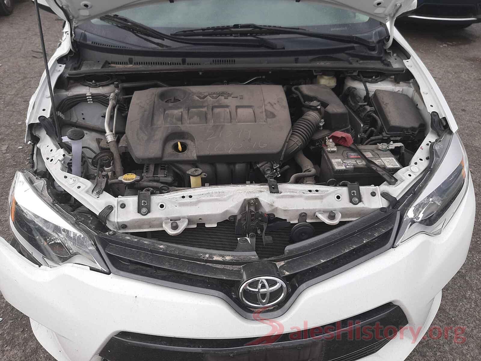 5YFBURHE9GP460341 2016 TOYOTA COROLLA