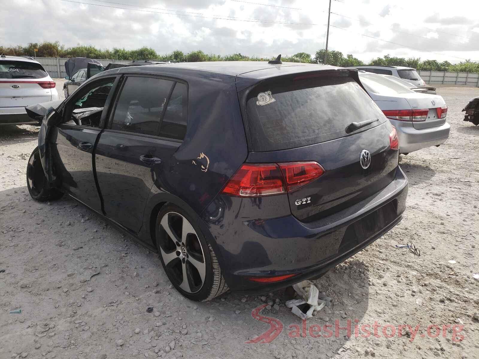 3VW4T7AU9GM042531 2016 VOLKSWAGEN GTI