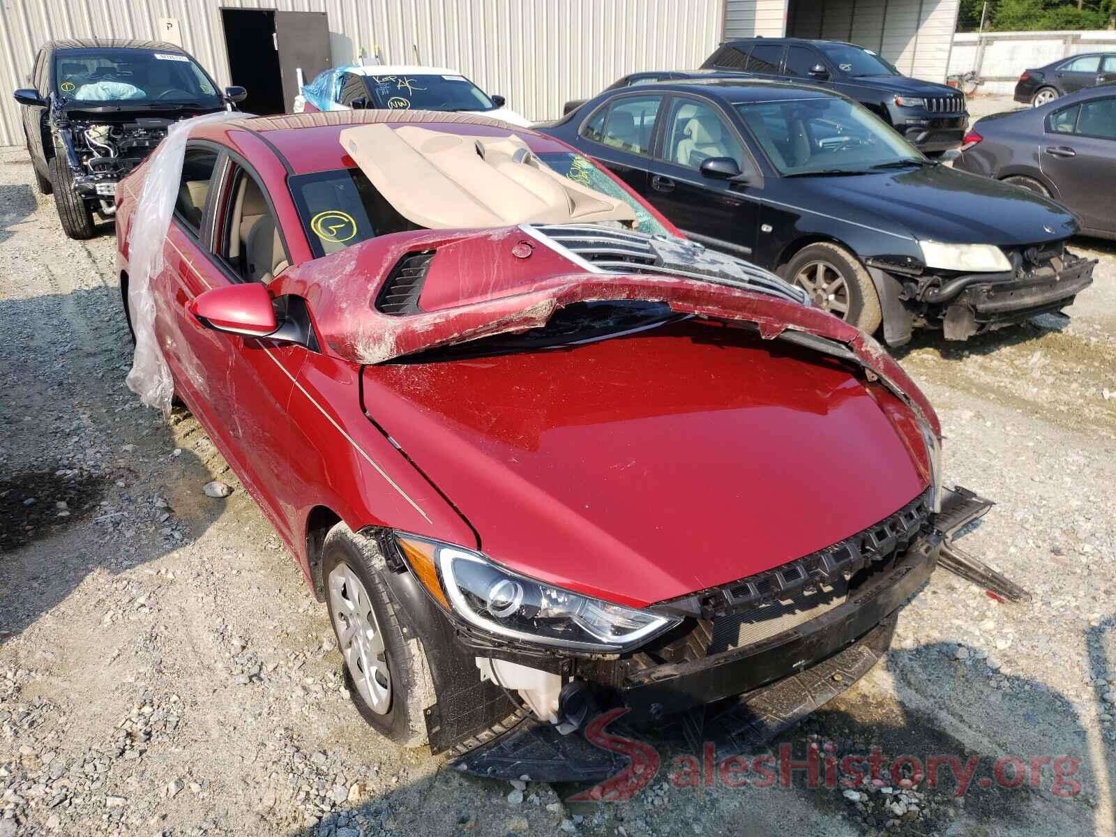 KMHD74LF5HU372955 2017 HYUNDAI ELANTRA