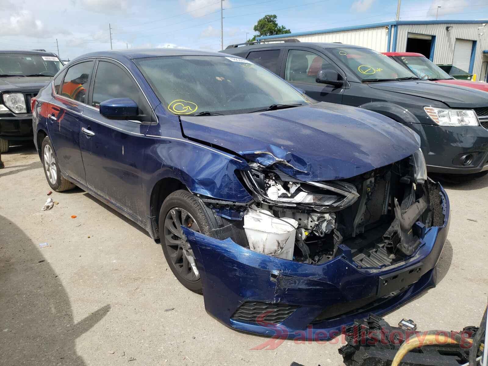 3N1AB7AP2KL614429 2019 NISSAN SENTRA