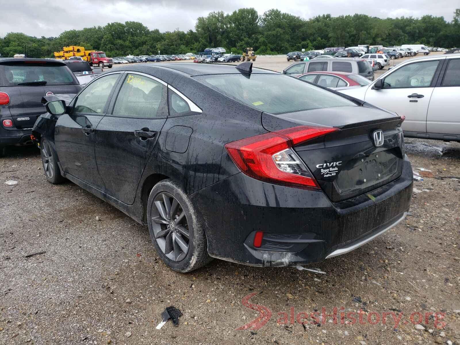 JHMFC1F39KX001682 2019 HONDA CIVIC