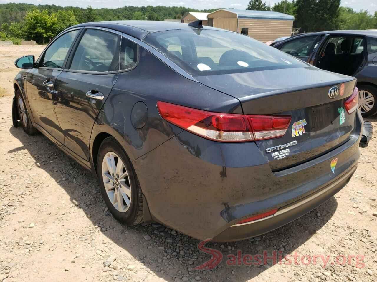 KNAGT4L33H5157066 2017 KIA OPTIMA