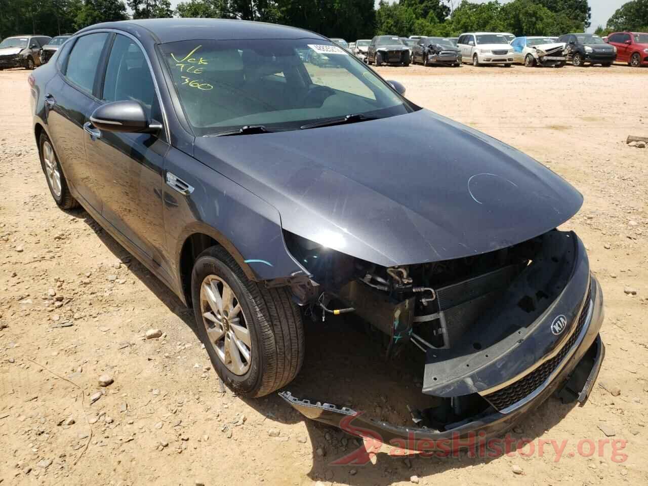 KNAGT4L33H5157066 2017 KIA OPTIMA