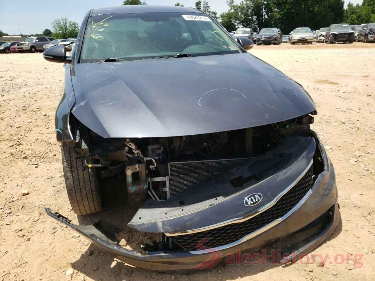 KNAGT4L33H5157066 2017 KIA OPTIMA