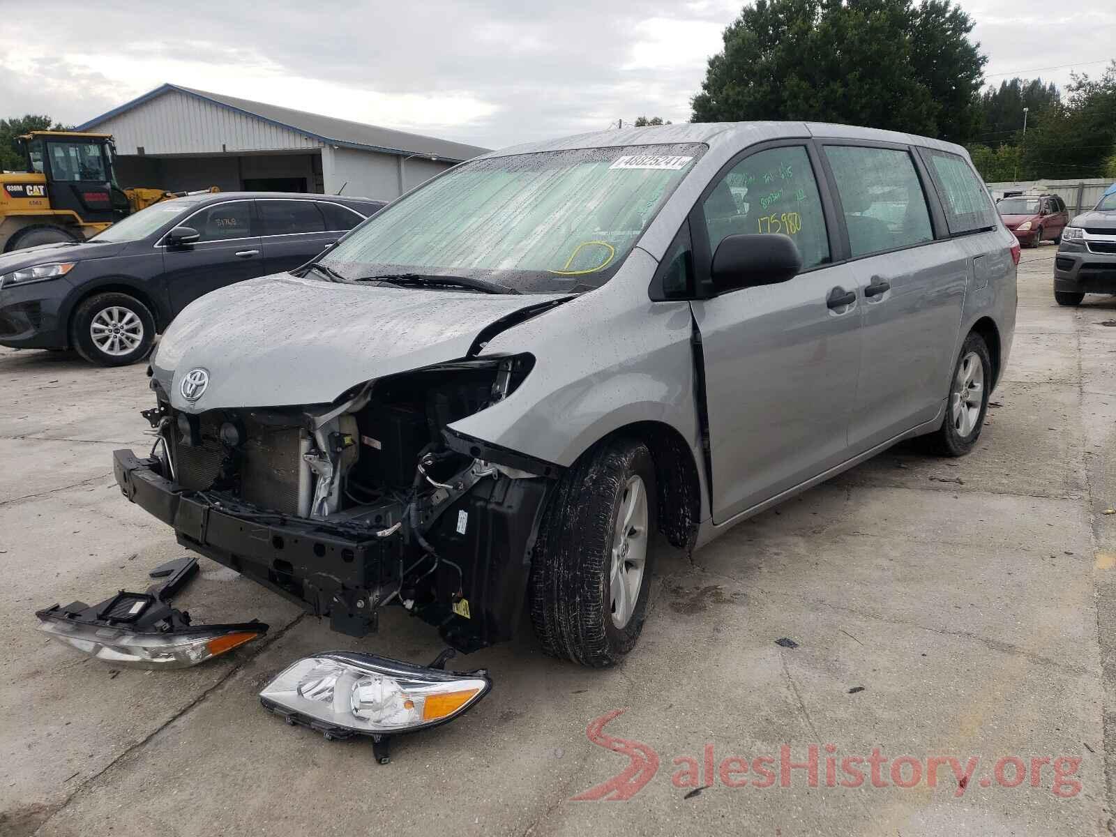 5TDZK3DC4FS618564 2015 TOYOTA SIENNA