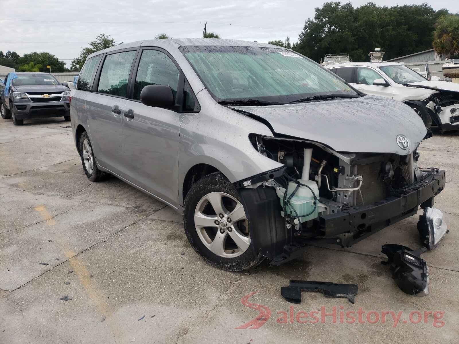 5TDZK3DC4FS618564 2015 TOYOTA SIENNA