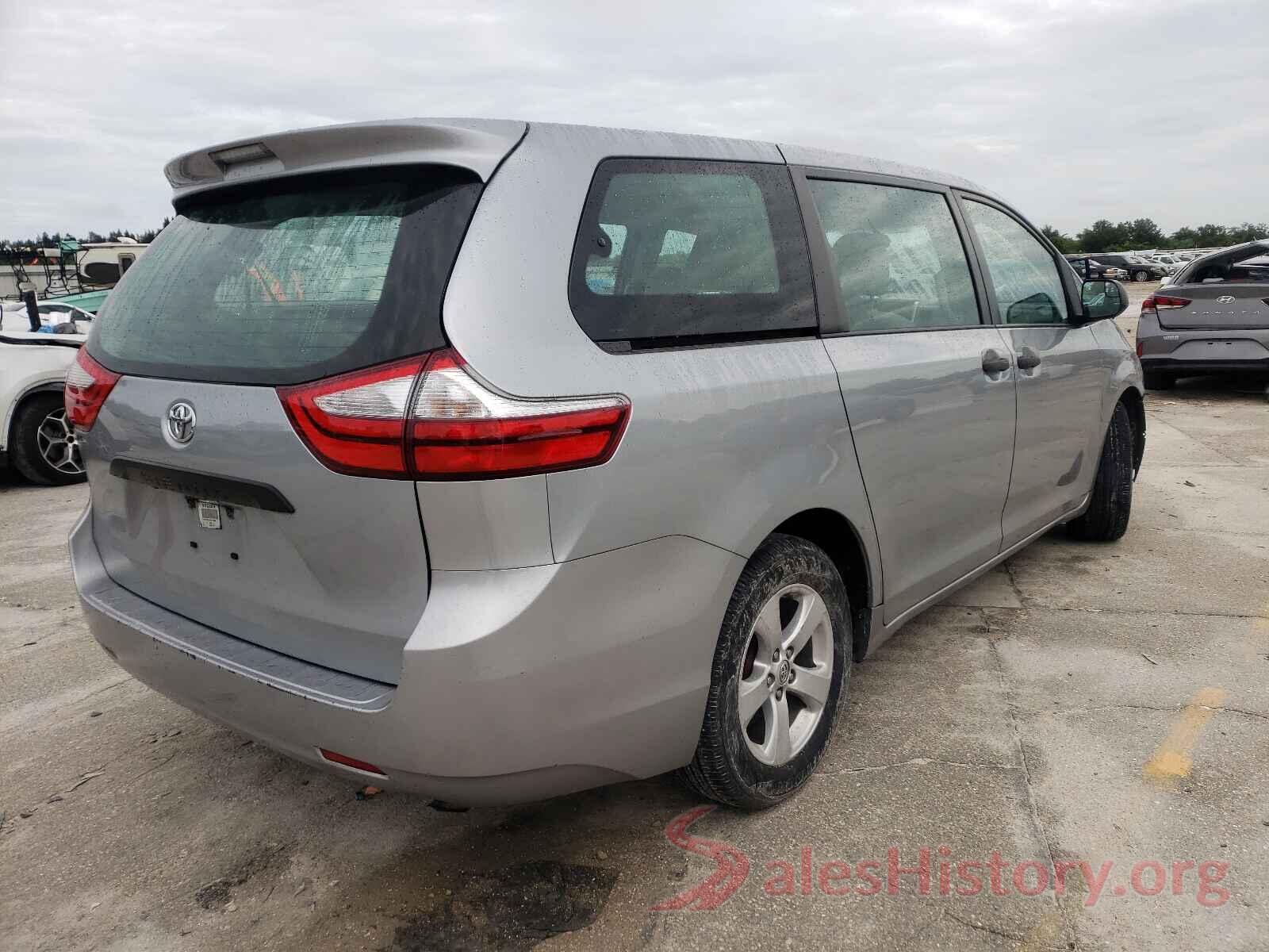 5TDZK3DC4FS618564 2015 TOYOTA SIENNA