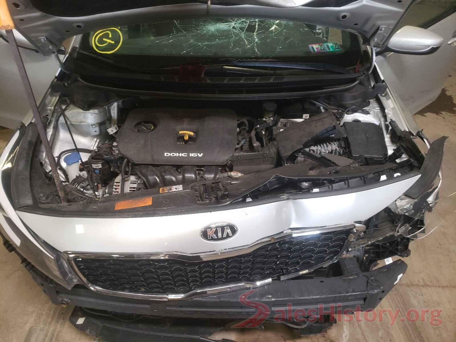 3KPFK4A78HE038182 2017 KIA FORTE