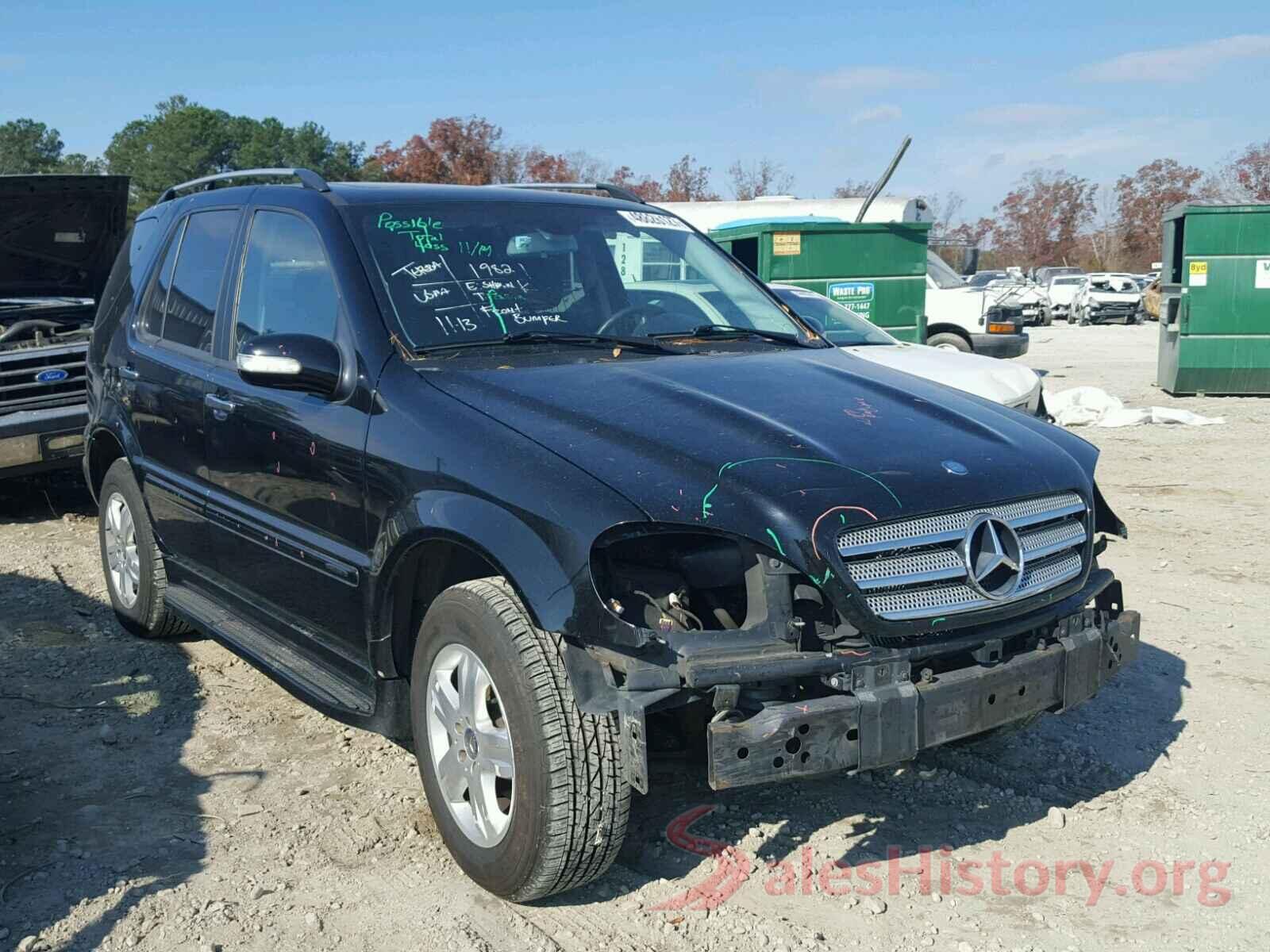 4JGAB57E65A543878 2005 MERCEDES-BENZ ML 350