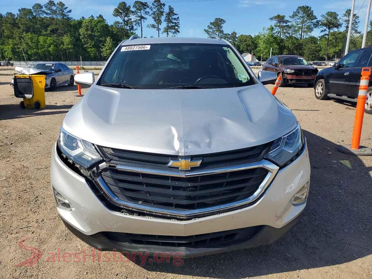 2020 CHEVROLET EQUINOX VIN 3GNAXLEX9LS615285, rear view
