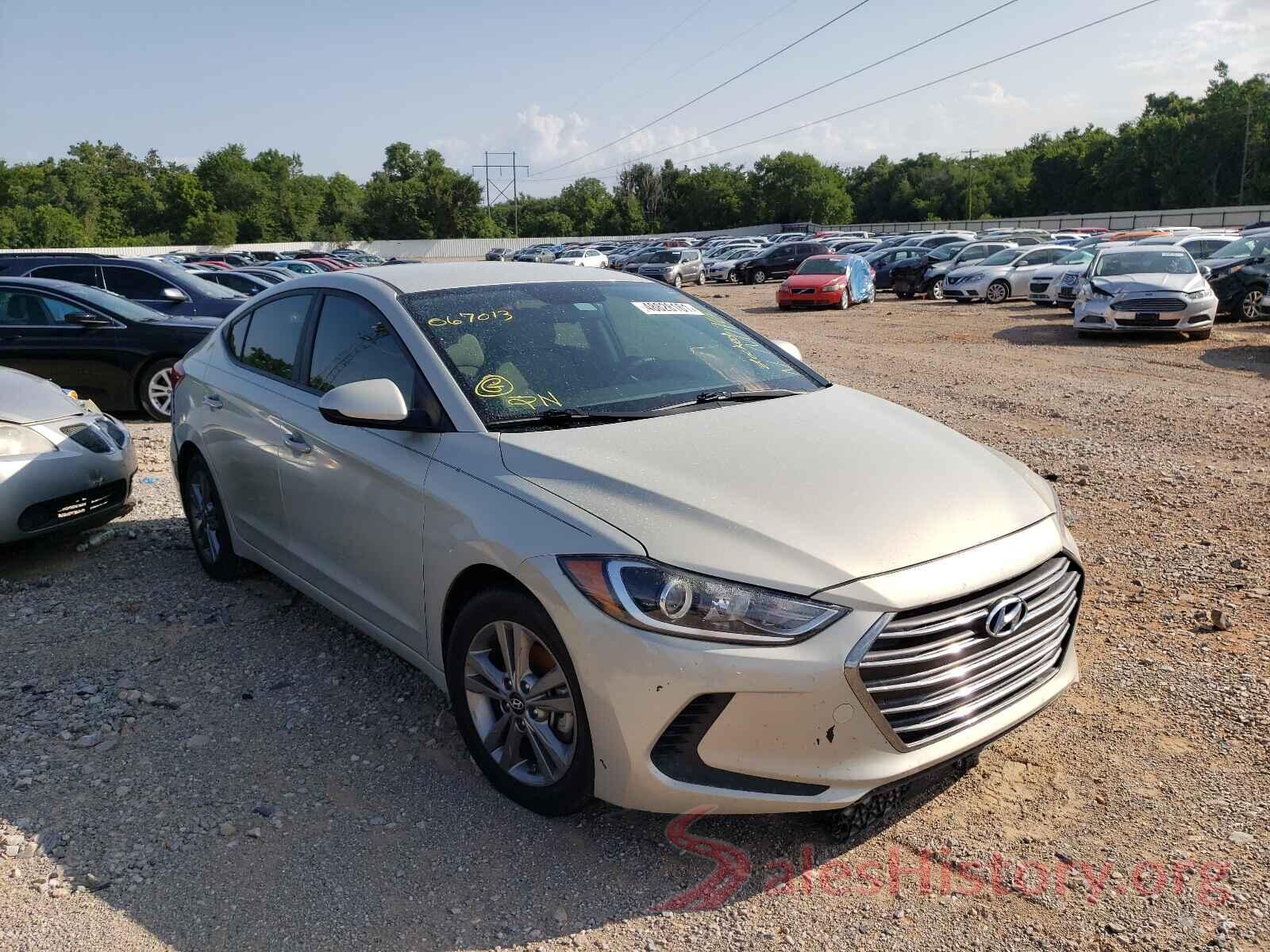 KMHD84LFXHU067013 2017 HYUNDAI ELANTRA