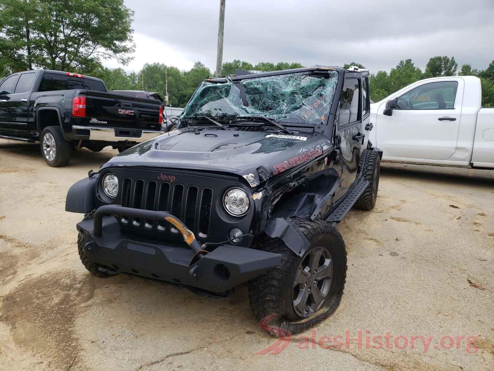 1C4BJWFGXHL687690 2017 JEEP WRANGLER