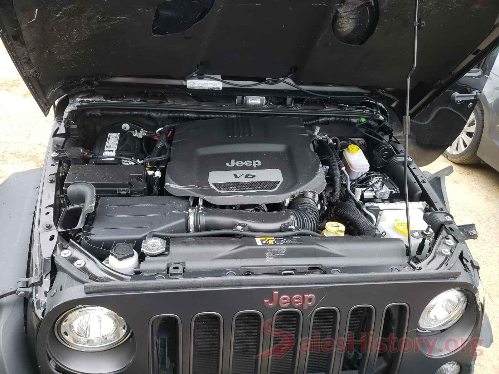 1C4BJWFGXHL687690 2017 JEEP WRANGLER