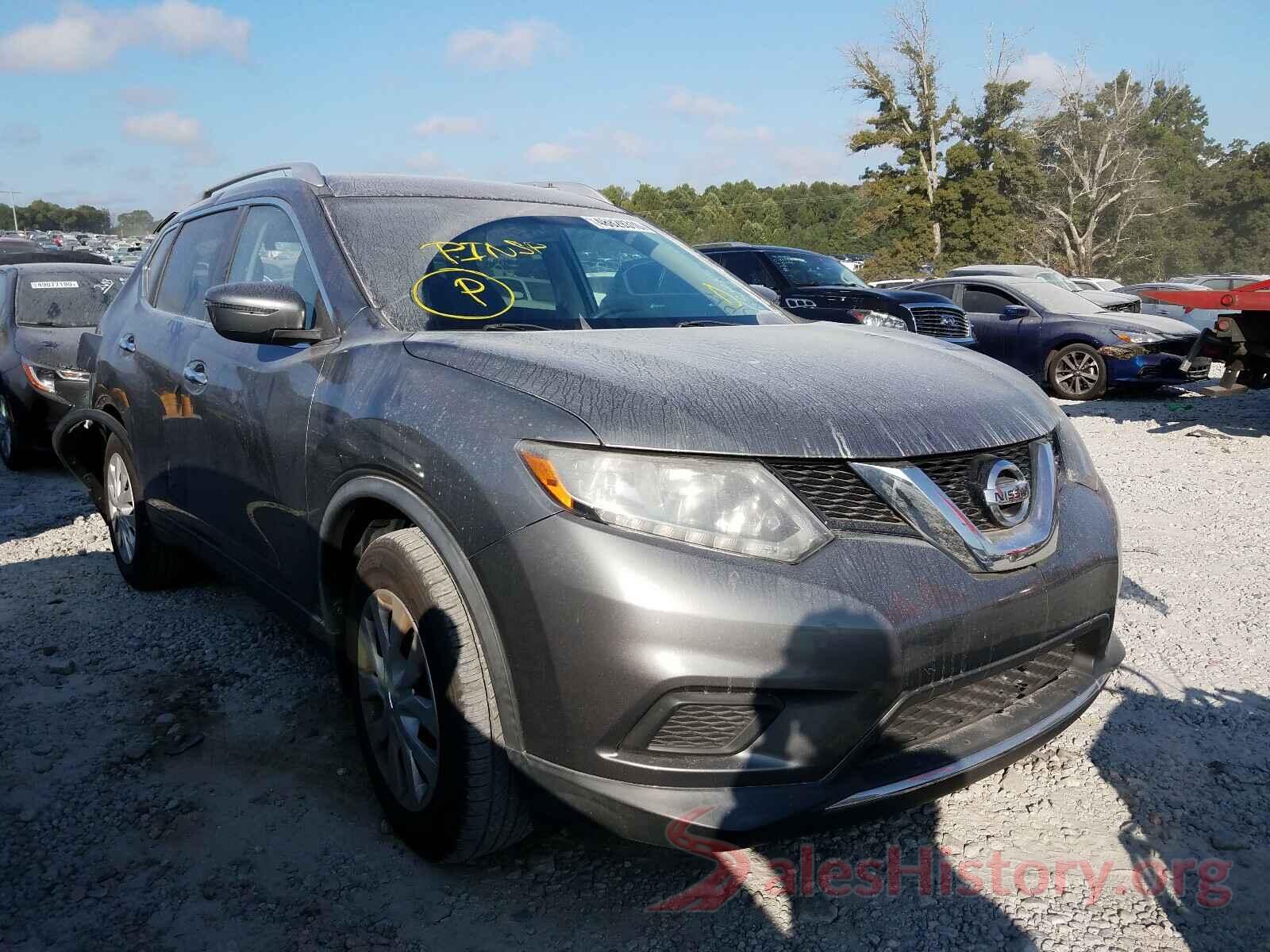 KNMAT2MT4GP650639 2016 NISSAN ROGUE