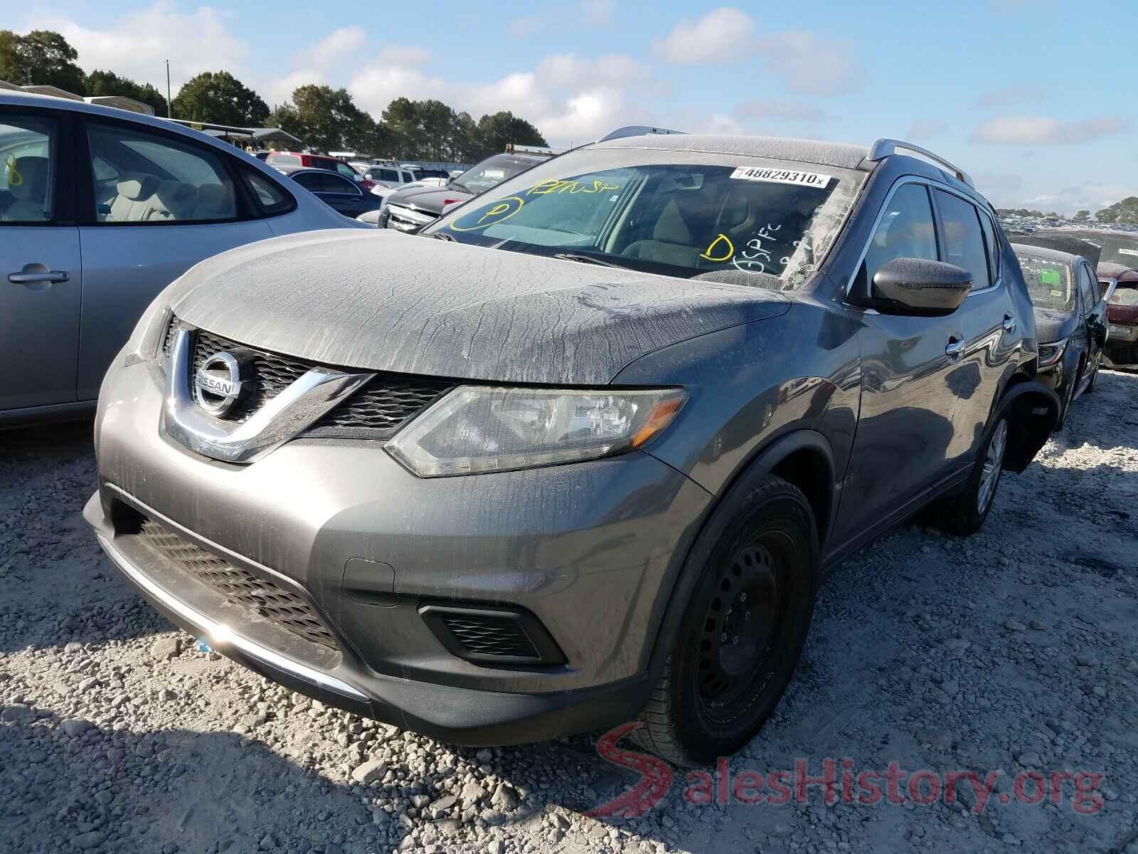 KNMAT2MT4GP650639 2016 NISSAN ROGUE