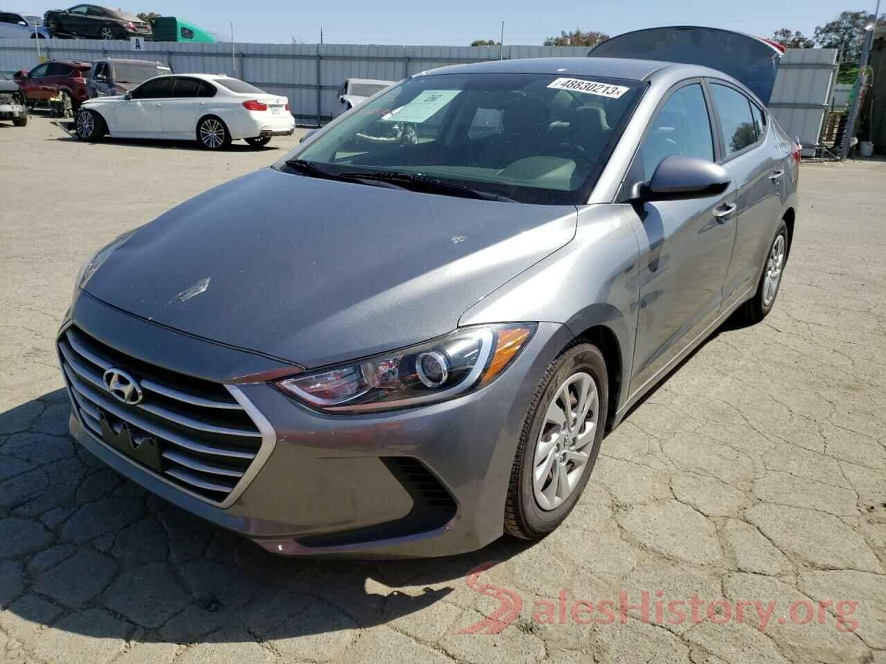 KMHD74LF9HU369007 2017 HYUNDAI ELANTRA