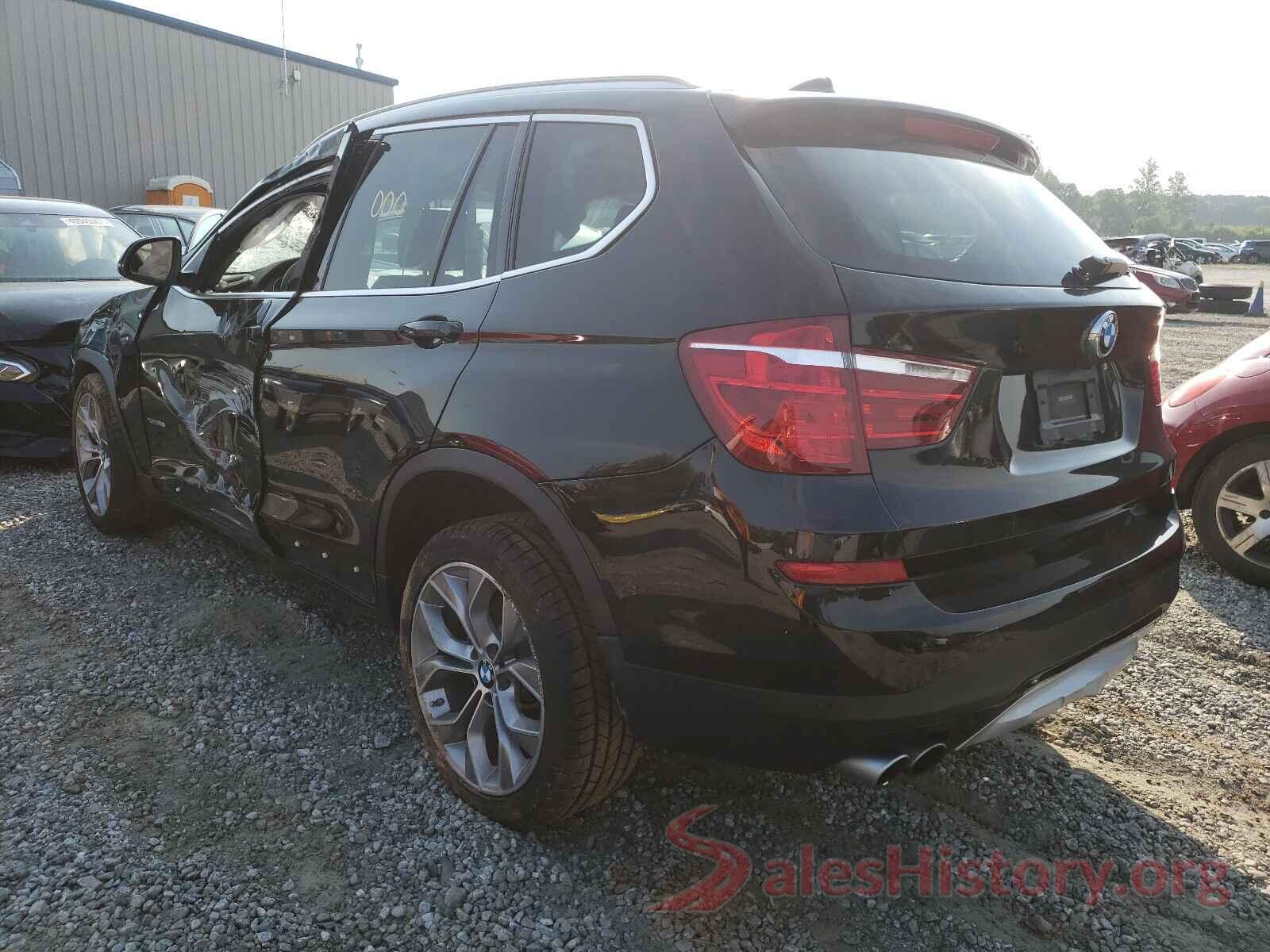 5UXWX9C53H0D97282 2017 BMW X3