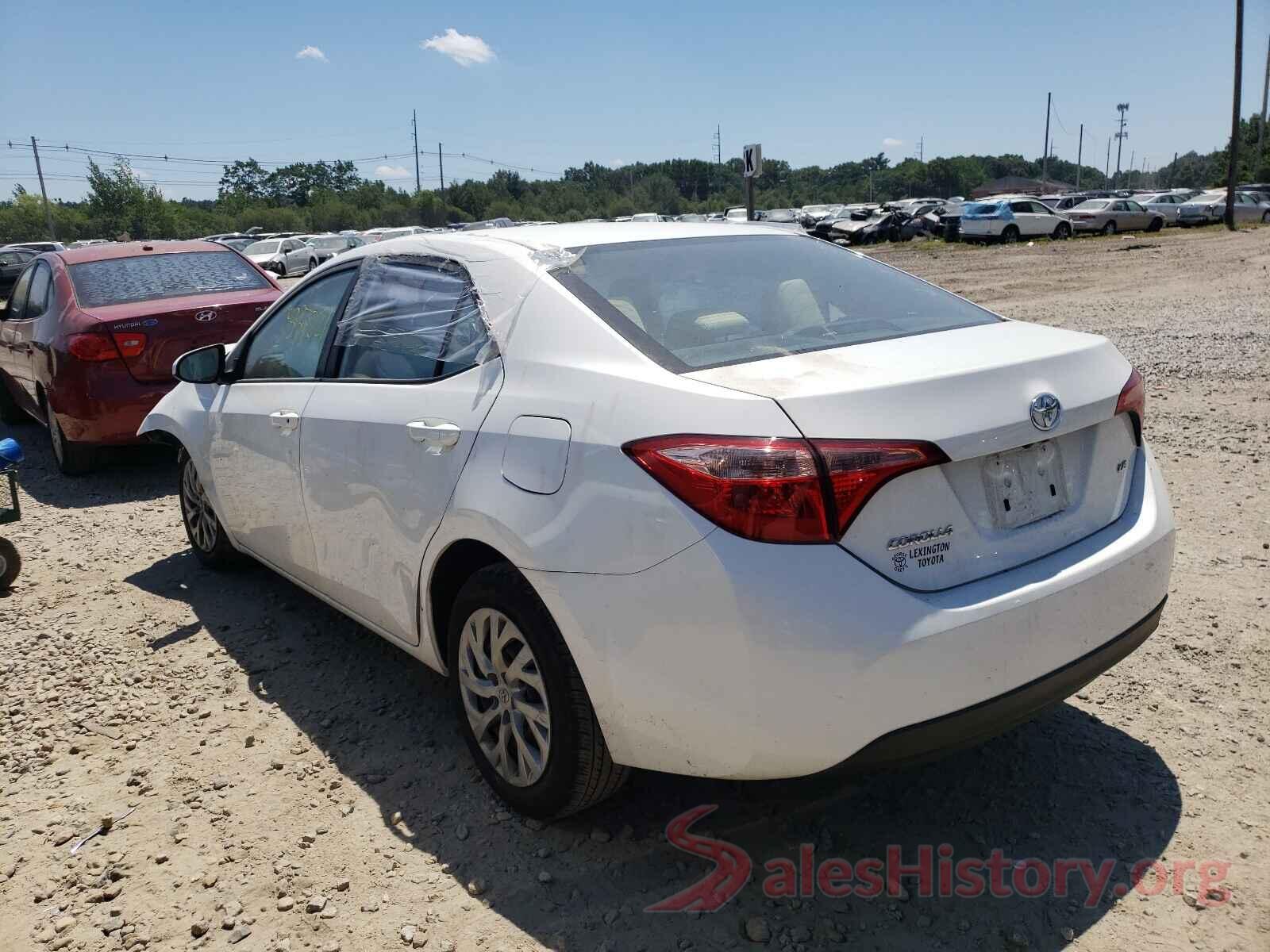 2T1BURHEXHC921256 2017 TOYOTA COROLLA