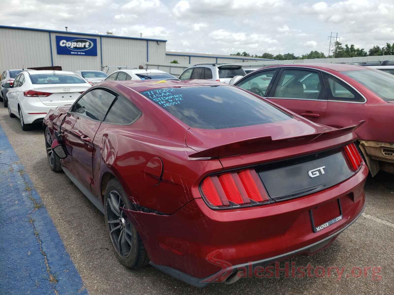 1FA6P8CF4H5303162 2017 FORD MUSTANG