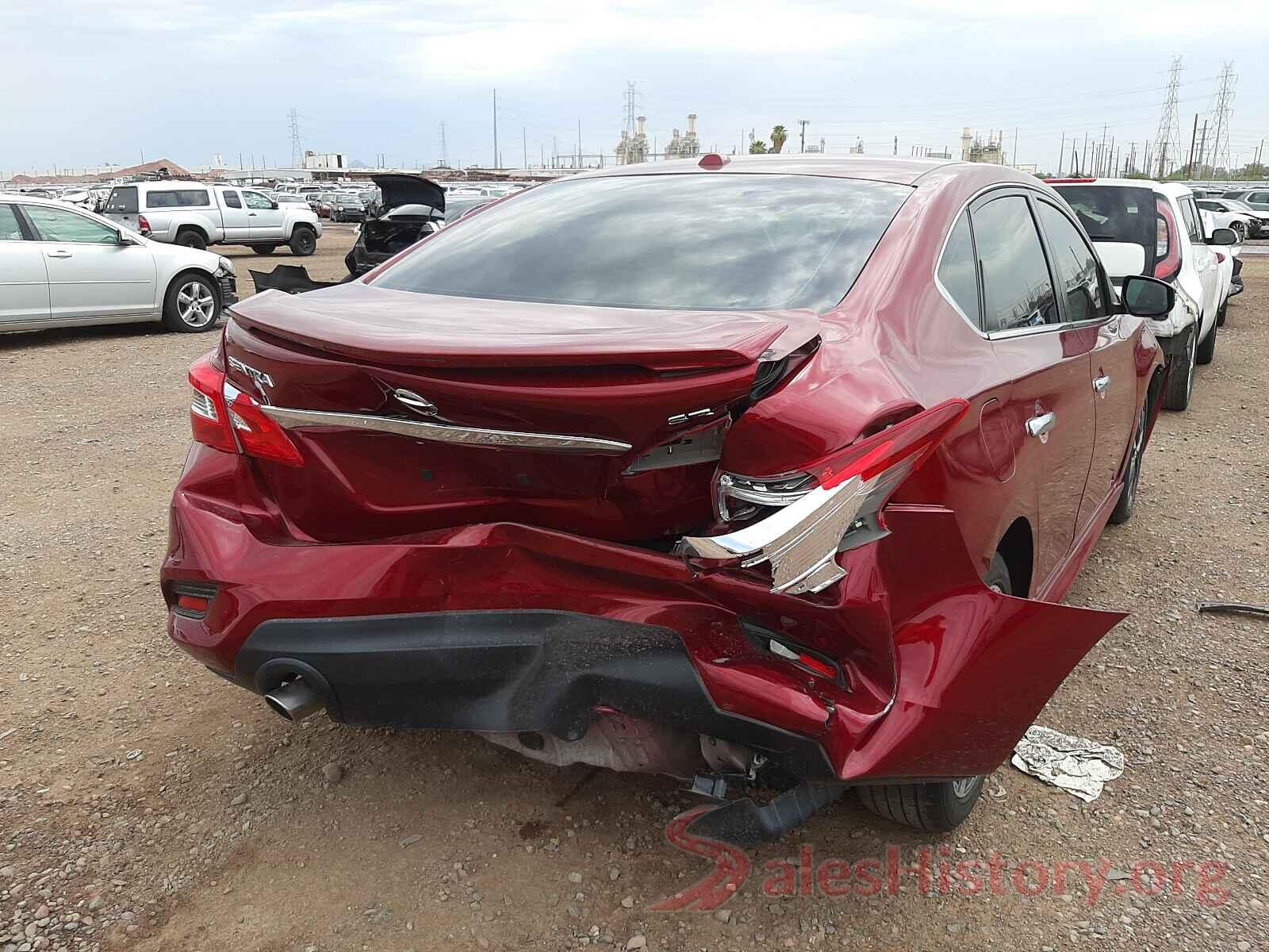 3N1AB7AP8KY322285 2019 NISSAN SENTRA