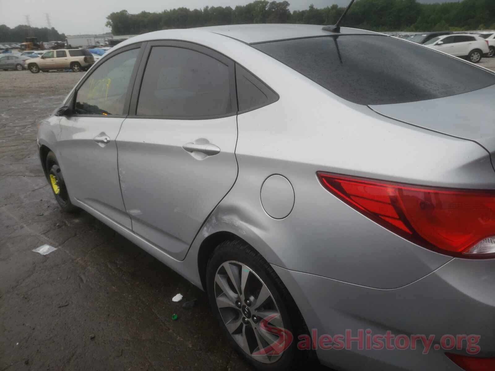 KMHCU4AE7GU064957 2016 HYUNDAI ACCENT