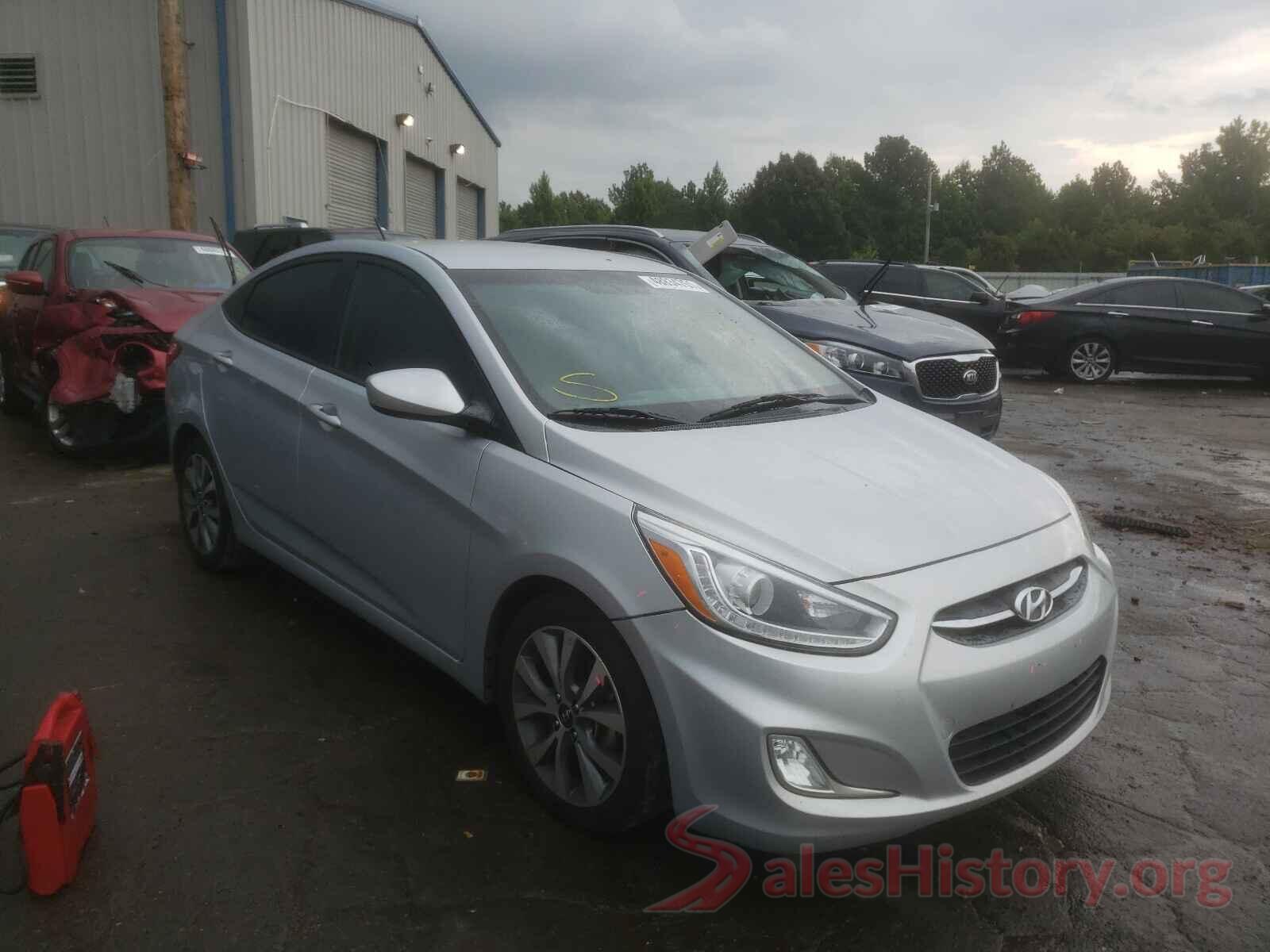 KMHCU4AE7GU064957 2016 HYUNDAI ACCENT