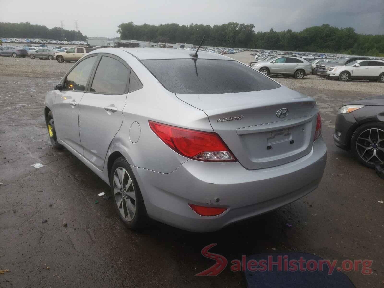 KMHCU4AE7GU064957 2016 HYUNDAI ACCENT