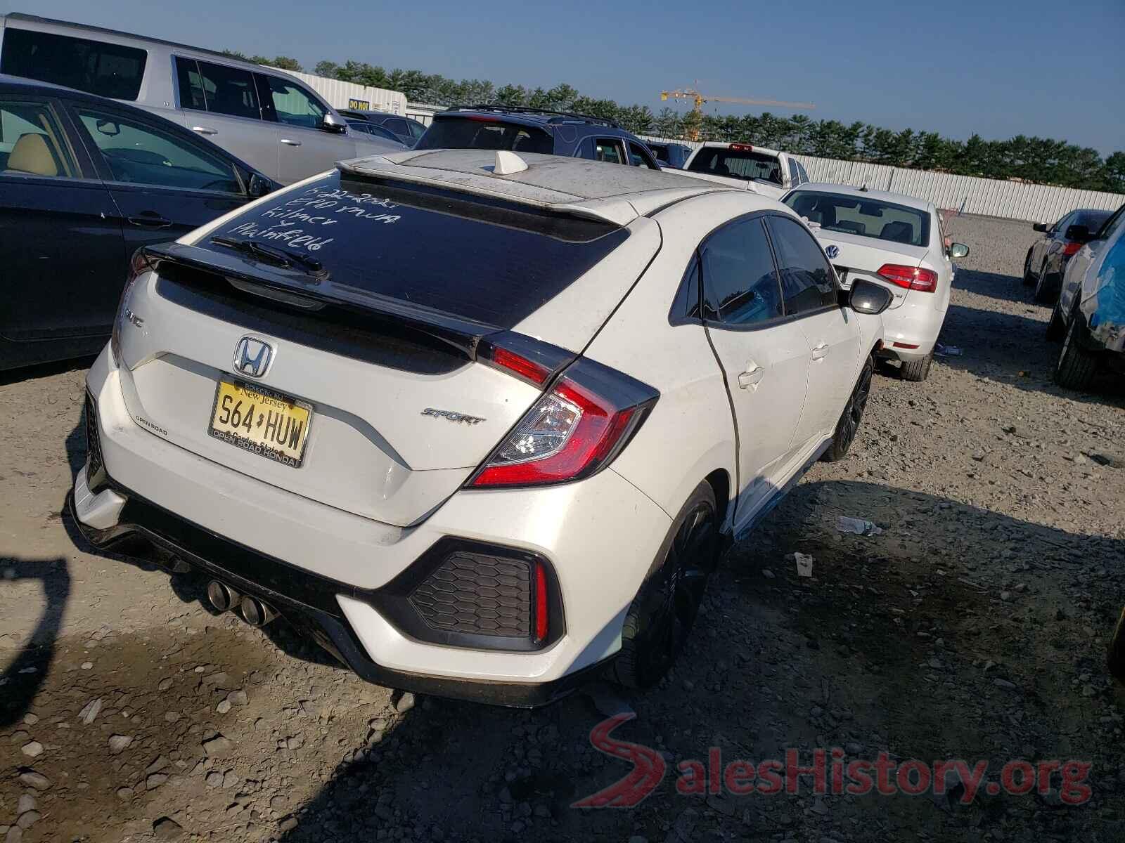 SHHFK7H43HU414504 2017 HONDA CIVIC