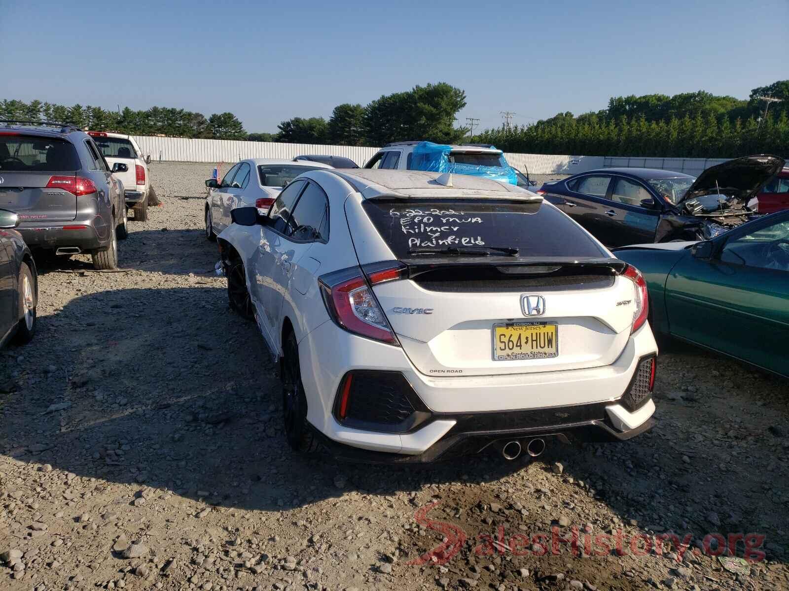 SHHFK7H43HU414504 2017 HONDA CIVIC