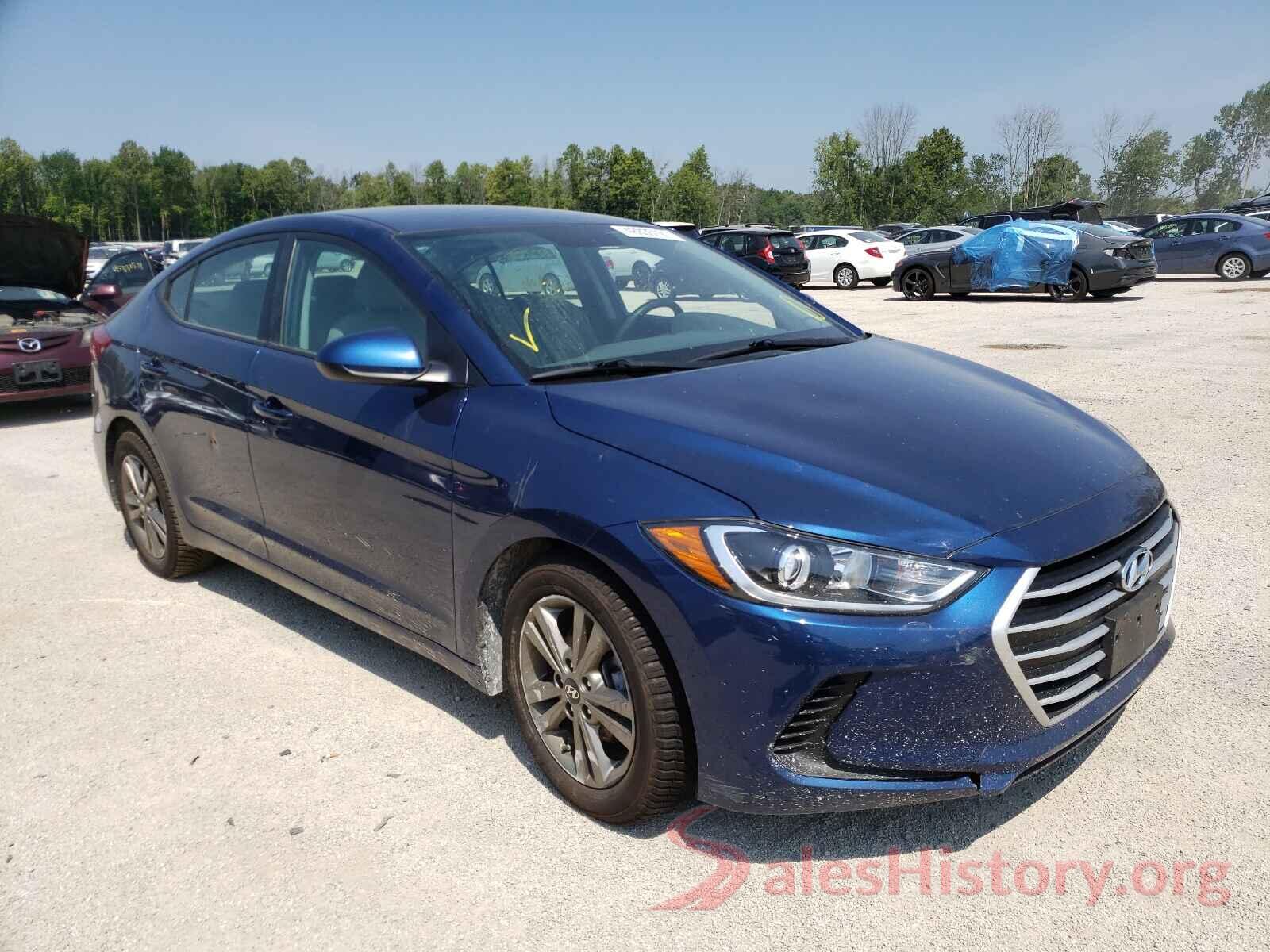 5NPD84LF5JH338001 2018 HYUNDAI ELANTRA