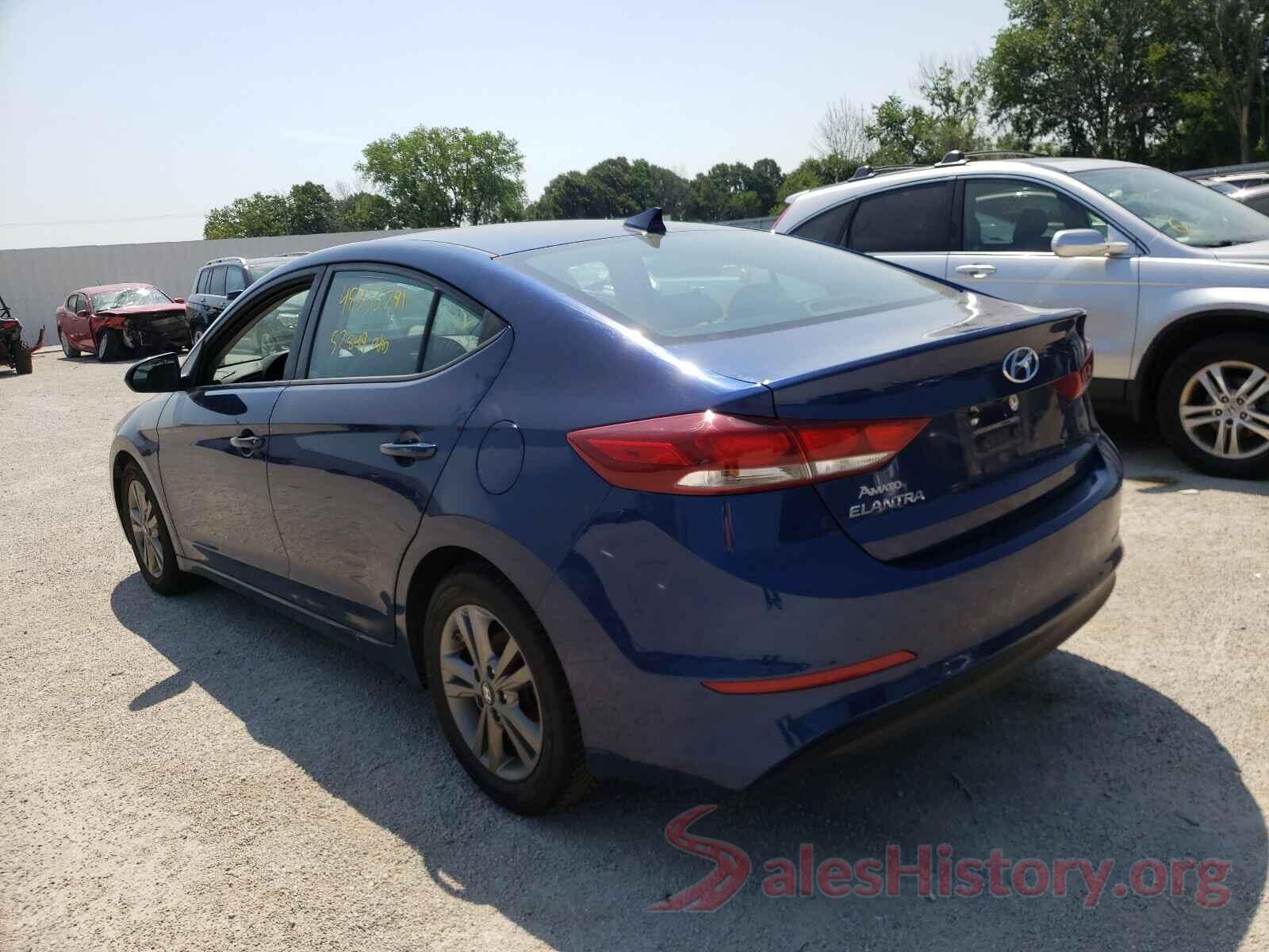 5NPD84LF5JH338001 2018 HYUNDAI ELANTRA