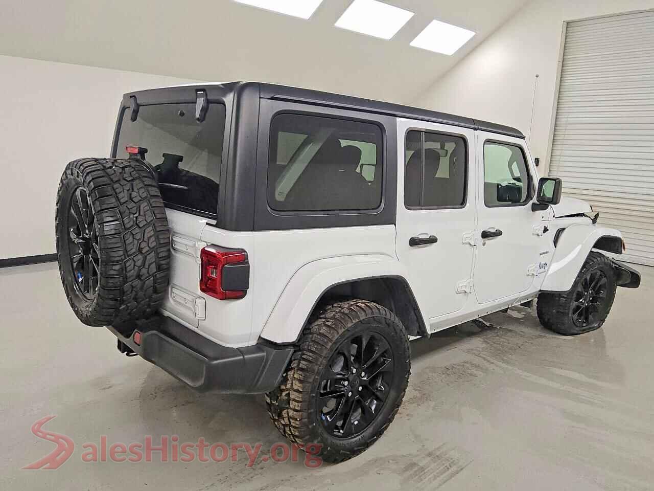 2023 JEEP WRANGLER VIN 1C4JJXP66PW703663, right side view