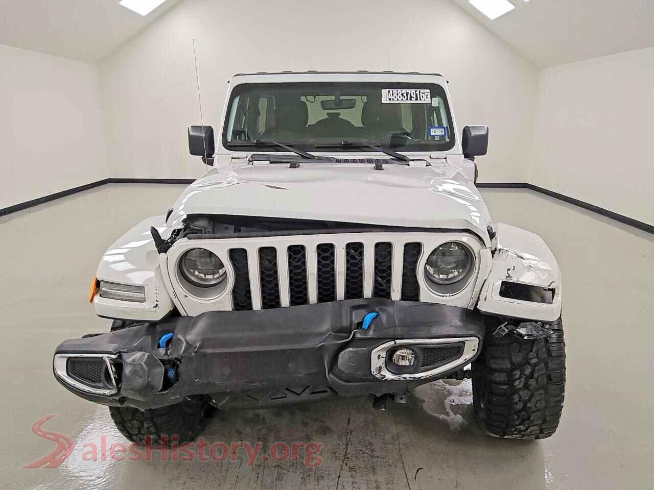 2023 JEEP WRANGLER VIN 1C4JJXP66PW703663, rear view