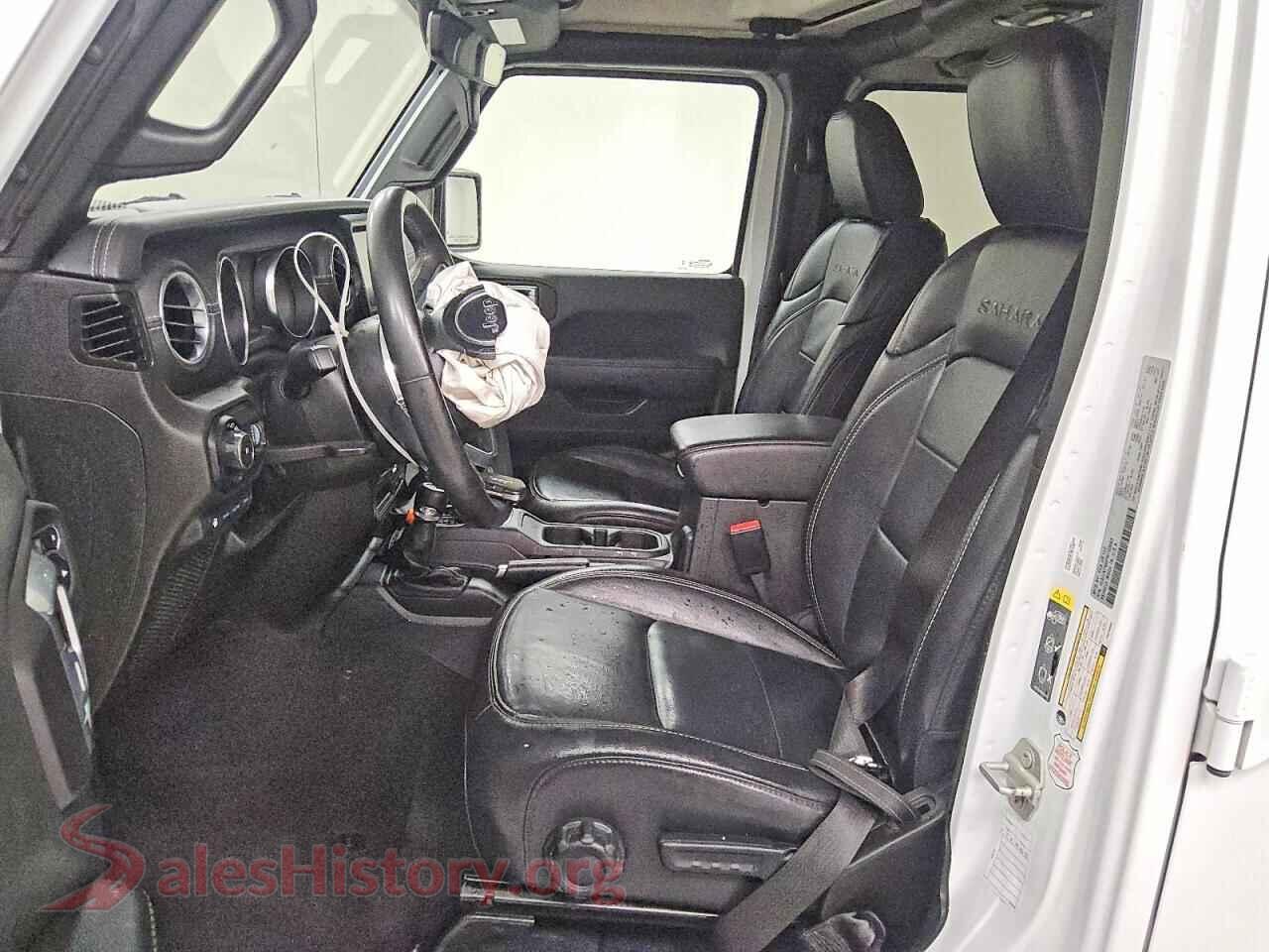2023 JEEP WRANGLER VIN 1C4JJXP66PW703663, engine bay