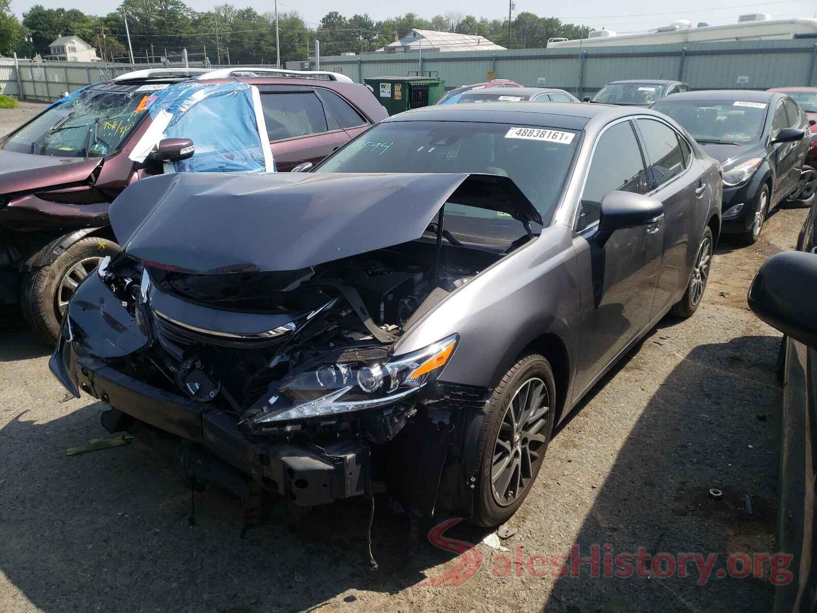 58ABK1GG1JU088289 2018 LEXUS ES350