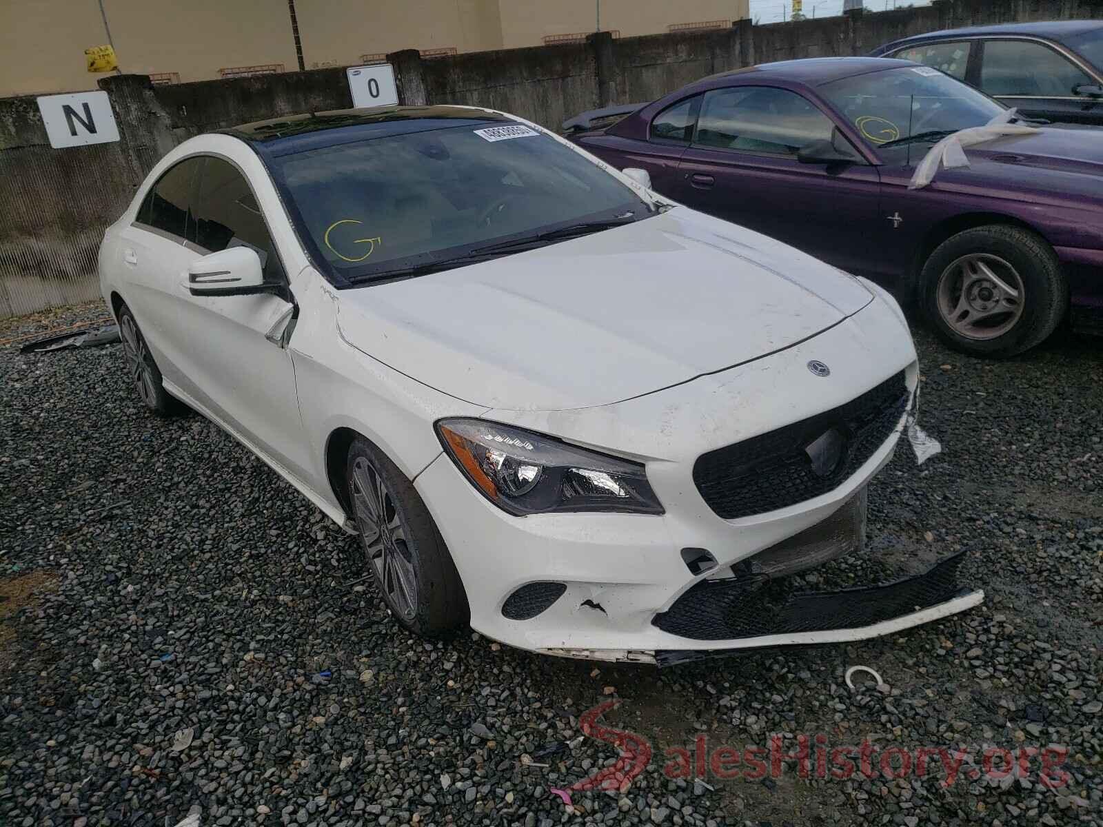 WDDSJ4EB1JN672649 2018 MERCEDES-BENZ CLA-CLASS